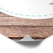 Kinderdusche Willkommenspender Poster (Ecke)