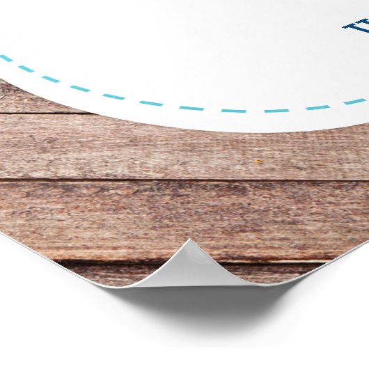 Kinderdusche Willkommenspender Poster (Ecke)