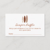 Kinderdusche-Windeln-Spiel-Ticket Begleitkarte (Vorderseite)