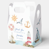 Kinderdusche zum Segeln auf dem Meer Geschenkschachtel (Geöffnet)