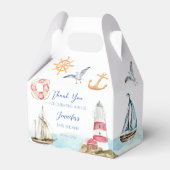 Kinderdusche zum Segeln auf dem Meer Geschenkschachtel (Vorderseite)