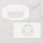 Kinderdusche zum Wappen Visitenkarte (Vorne/Hinten)