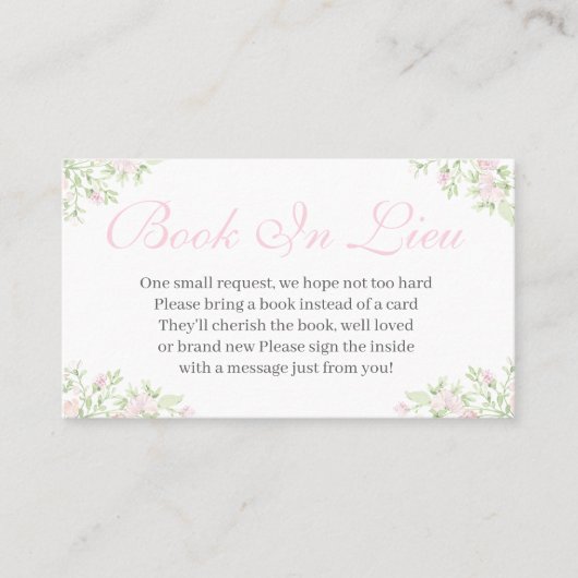 Kinderdusche zum Wappen Visitenkarte (Vorderseite)