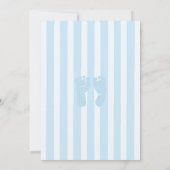 Kinderduscheinladungen Einladung (Rückseite)