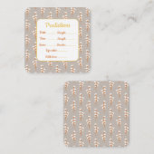 Kinderduschkarte - Spaß Gastaktivität Begleitkarte (Vorne/Hinten)