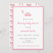 Kinderduschmaschine Einladung (Vorne/Hinten)