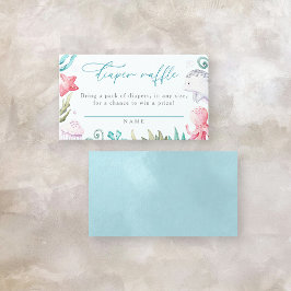 Kinderduschmaschine für Meerestiere Begleitkarte