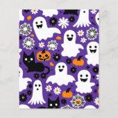 Kinderduschschenschablone zu Halloween (Rückseite)