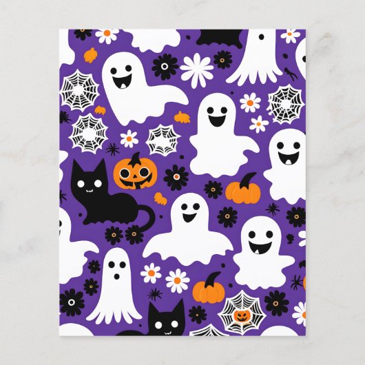 Kinderduschschenschablone zu Halloween (Rückseite)