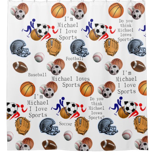 Kinderduschvorhang Duschvorhang (Vorderseite)