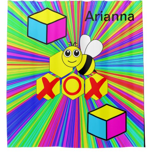 Kinderduschvorhang Duschvorhang (Vorderseite)