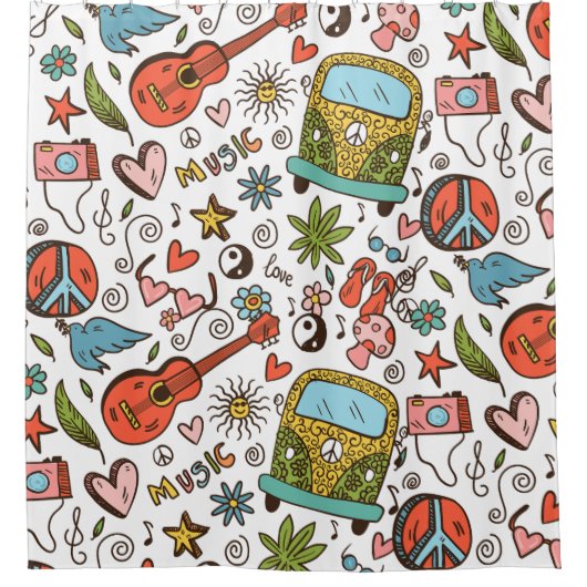 Kinderduschvorhang Duschvorhang (Vorderseite)