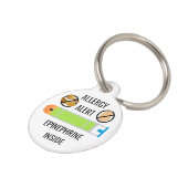 Kinderei-Baum-Nuss-Allergie-Alarm-Adrenalin nach Tiernamensmarke (Seite)