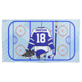 Kindereis-Hockey-Schlafzimmer- und Kissenbezug