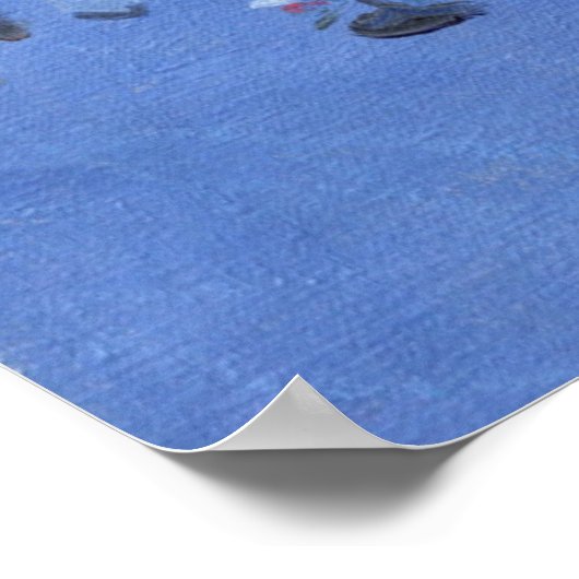 Kindereisbahn Clusaz 2014 Poster (Ecke)