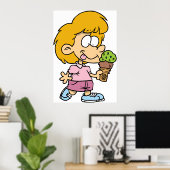 Kindereiscreme Poster (Heimbüro)