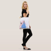 Kinderella Tote Bag - Whimsical Floral Design, Per Tasche (Am Model)