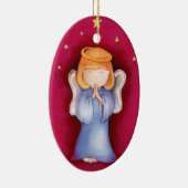 Kinderengel Weihnachtsschmuck eigenes Foto (Rechts)