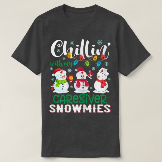 Kindererinnen mit meiner Karrierefrau Snowmies Nur T-Shirt (Design vorne)