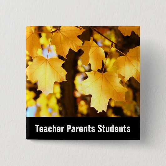 Kindererziehung Schüler Knöpfe zurück zur Schule Button (Vorderseite)