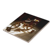 Kinderfahrrad in der ehemaligen Müllerei Fliese (Seite)