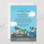 Kinderfahrten nach Absolventen Einladung (Vorderseite)