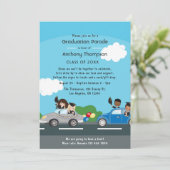 Kinderfahrten nach Absolventen Einladung (Stehend Vorderseite)