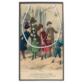 Kinderfamilie Antikes Viktorianisches Kind Kleine Geschenktüte (Rückseite)