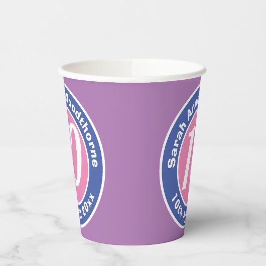 Kinderfeier mit Alter Pappbecher (Links)