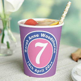 Kinderfeier mit Alter Pappbecher