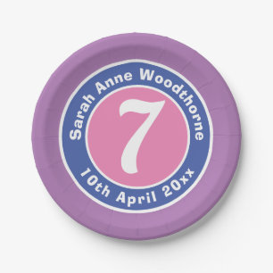 Kinderfeier mit Alter Pappteller