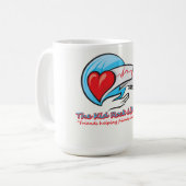 Kinderfelsen-Lebensader Kaffee-Tasse Kaffeetasse (Vorderseite Links)