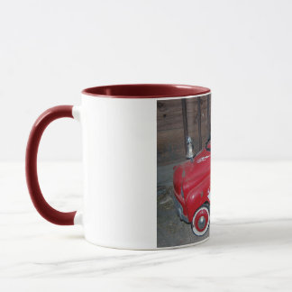 Kinderfeuertrampe zu Weihnachten Tasse