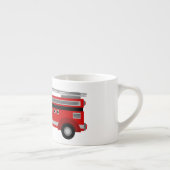 Kinderfiretruck-kleine Keramik-Tasse Espressotasse (Rechts)