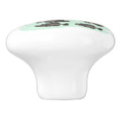 Kinderfischen Idyllische farbige Schublade Keramikknauf (Seitenansicht)