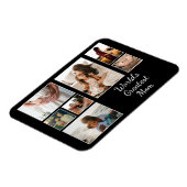 Kinderfoto-Collage der Besten Mama der Welt Magnet (Linke Seite)