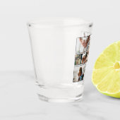 Kinderfoto-Collage der Besten Mama der Welt Schnapsglas (Links)