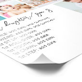 Kinderfotografie-Collage-Familie im ersten Jahr Fotodruck (Ecke)