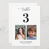 Kinderfotografie Fotos & QR Code 12x18 Wedding Einladung (Vorne/Hinten)