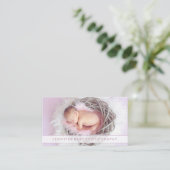 Kinderfotografie Visitenkarte (Stehend Vorderseite)