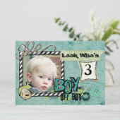 Kinderfotokarte (Stehend Vorderseite)