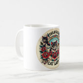 Kinderfreie Cat Lady Tasse (Vorderseite Links)