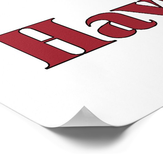 Kinderfreier Pazifist Poster (Ecke)