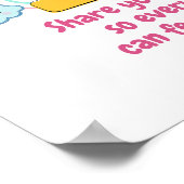 Kinderfreude Poster (Ecke)