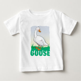 Kinderfreundliche Gans Baby T-shirt