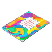 Kinderfreundliche Wonder & Bright Circus Farben Notizblock (Linke Seite)