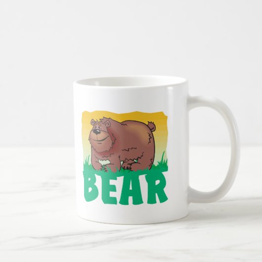 Kinderfreundlicher Bär Kaffeetasse (Rechts)