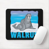 Kinderfreundliches Walroß Mousepad (Mit Mouse)
