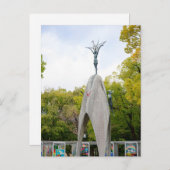 Kinderfriedensdenkmal Postkarte (Vorne/Hinten)