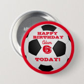 Kinderfußball Button (Vorne & Hinten)